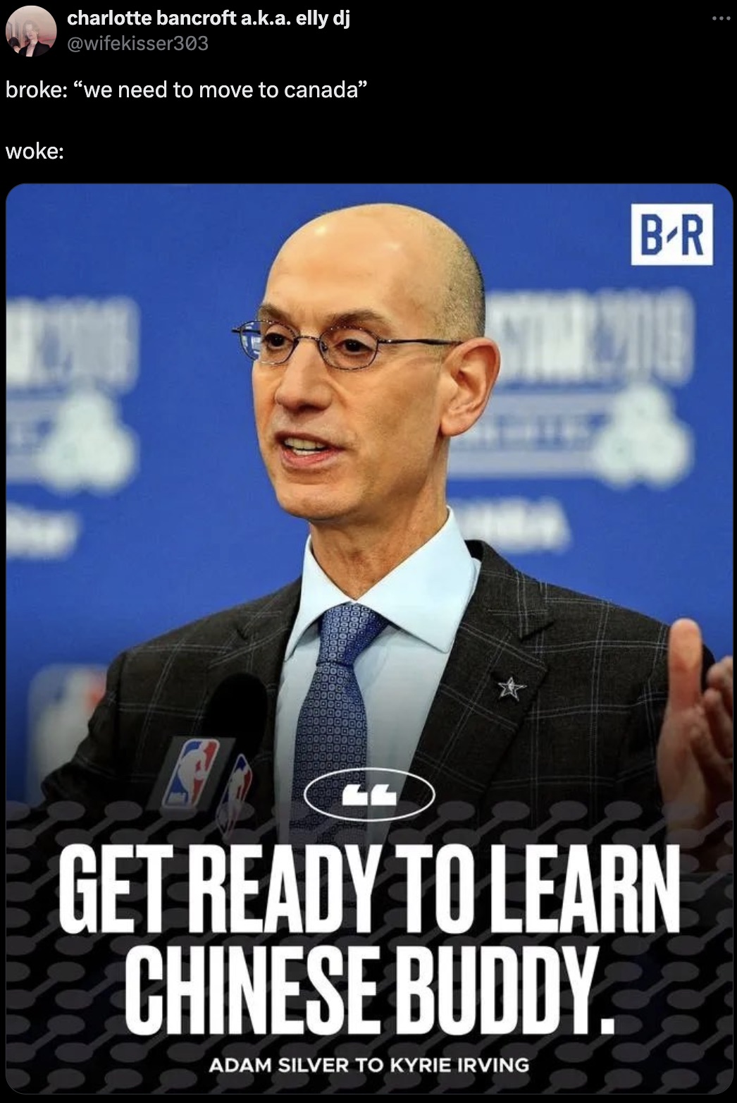 get ready to learn chinese buddy template - charlotte bancroft a.k.a. elly dj broke "we need to move to canada" woke BR Ll Get Ready To Learn Chinese Buddy. Adam Silver To Kyrie Irving